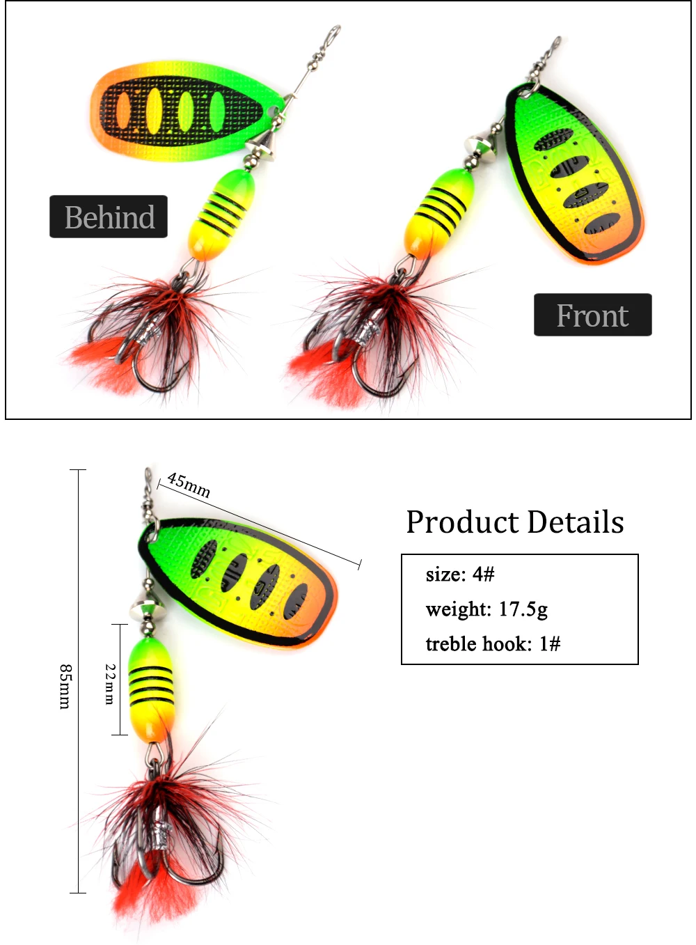 Uso práctico del spinnerbait en costa