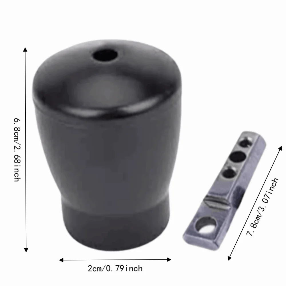 Conector de cable de acero cromado ajustable con manguito poliuretano - imagen 4