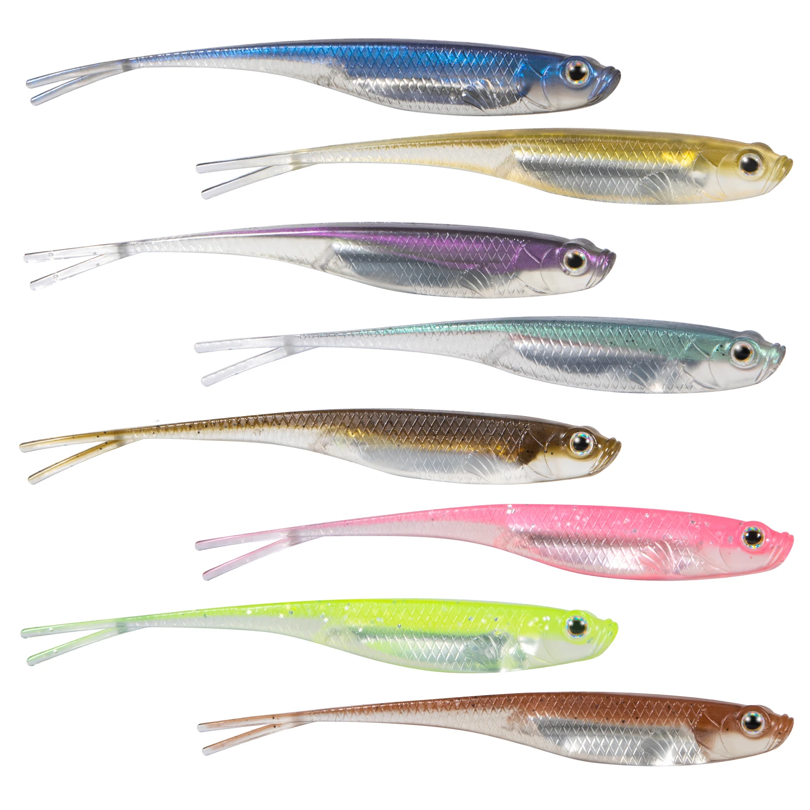 Dr.Fish señuelo blando cola gota – Vinilo saltwater weedless - imagen 3