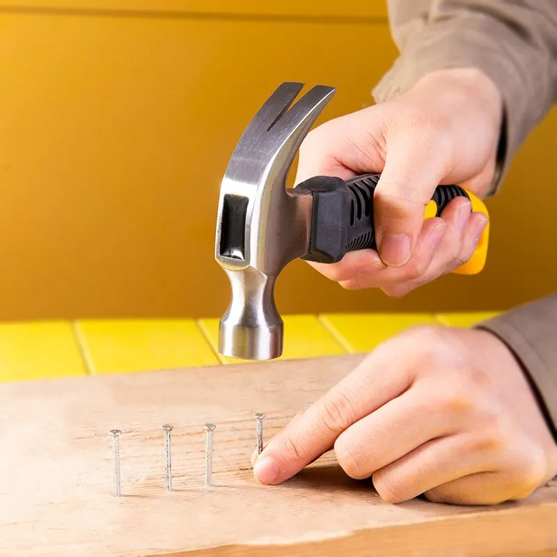 Martillo multiusos 160 mm portátil – Mango de ingeniería ligero para uso doméstico