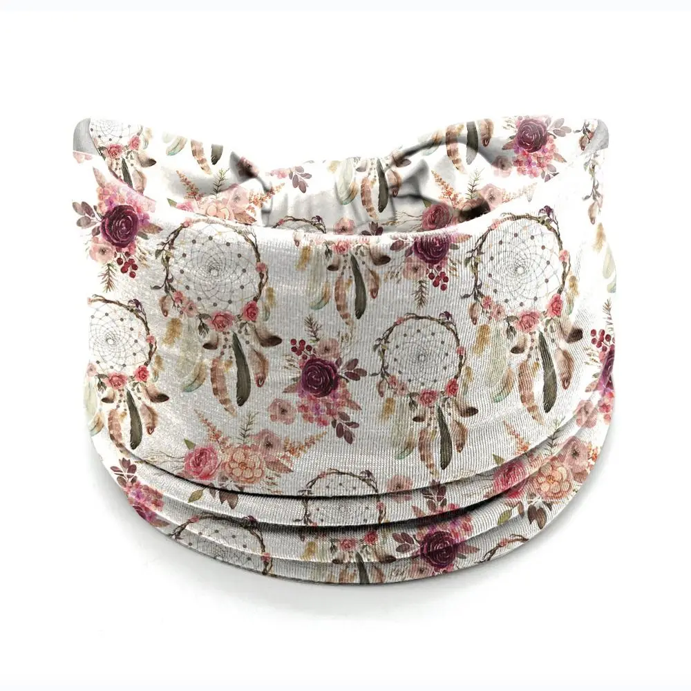 Bandas elásticas anchas Boho floral con turbante vintage para el cabello - imagen 2