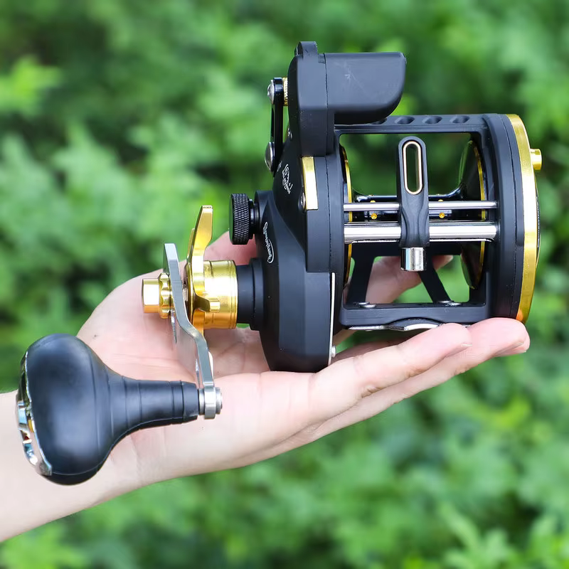 Carrete Sougayilang Baitcasting agua salada – Curricán en océano - imagen 4