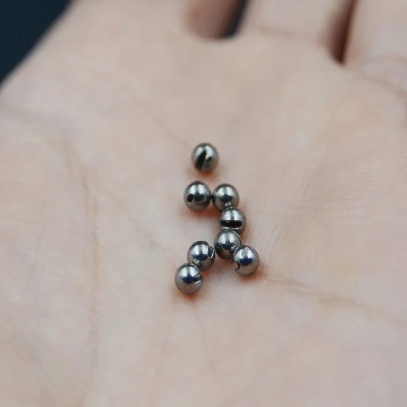Contemplator cuentas de tungsteno 2-4mm beadhead ranuradas para ninfa - imagen 5