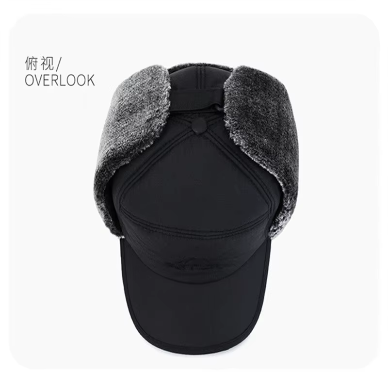 Gorro térmico de piel artificial para pesca – protección contra frío extremo - imagen 3