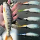 Crystal Flash Seda de camarones para pesca con mosca y lubina - imagen 4