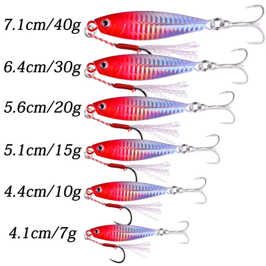 Jig metálico spinning lubina trucha - imagen 4