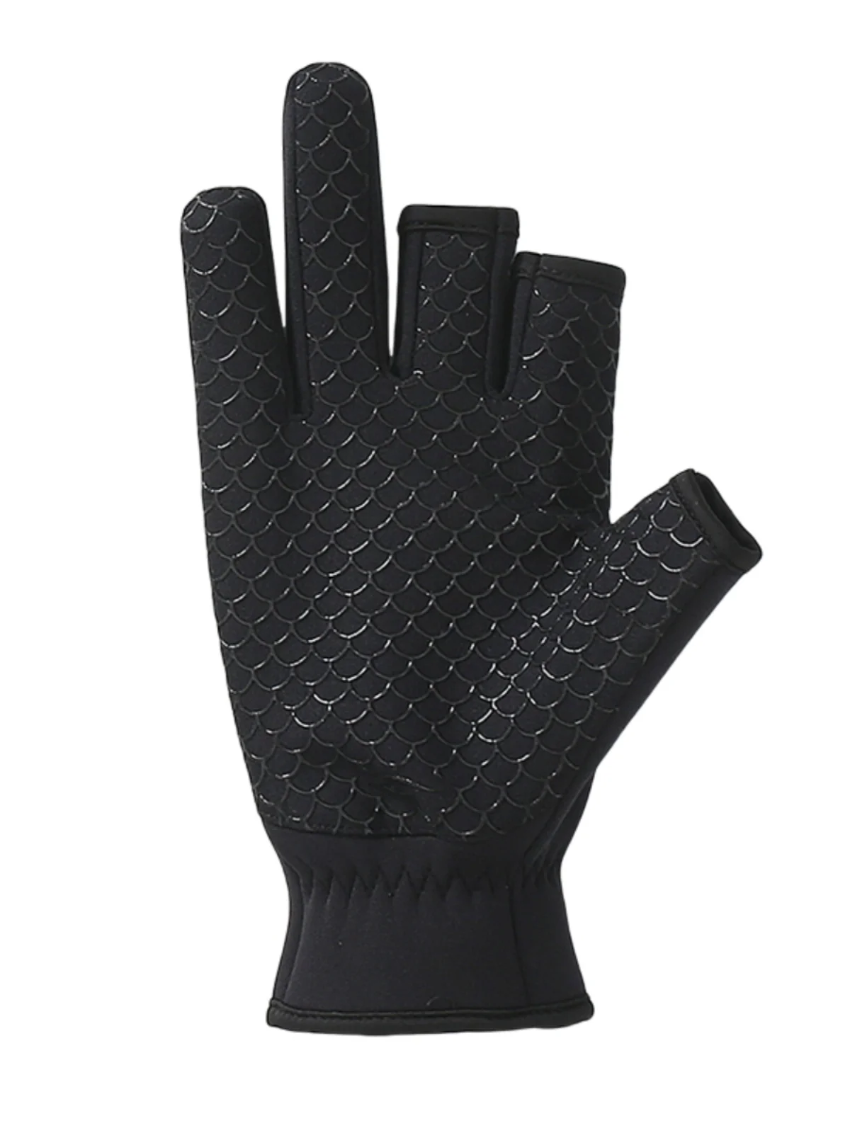 Guantes de pesca tres dedos con titanio – Antideslizantes e impermeables - imagen 5
