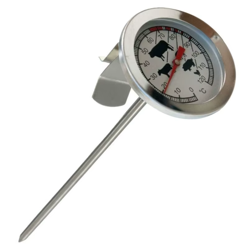 Termómetro de sonda de bolsillo de acero inoxidable para barbacoa - imagen 5