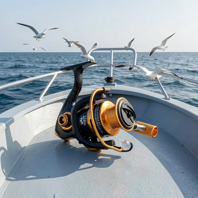 Carrete de pesca lanzamiento largo para carpa – izquierda/derecha - imagen 4