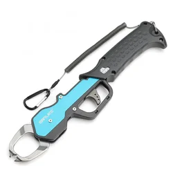 Pinza para peces SANLIKE con báscula de acero inoxidable agarrador