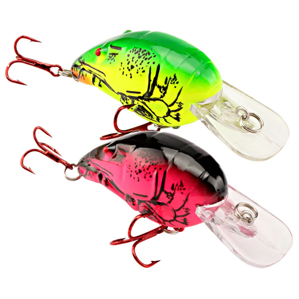 Crankbait flotante tipo ratón de ojos 3D – Jerkbait duro