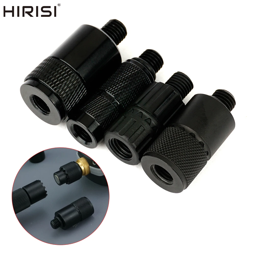 Conector Hirisi de aluminio para pesca de carpas