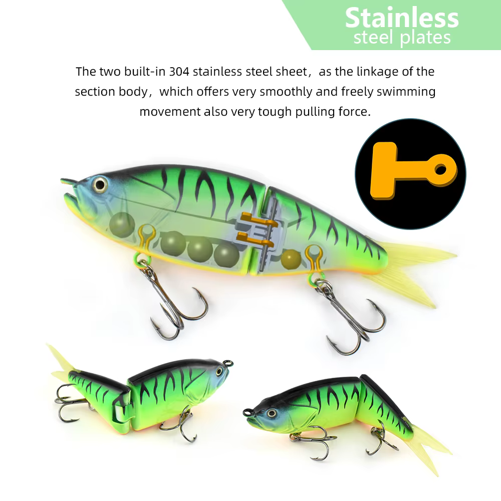Señuelo Glide Bait Shad ABS Resistente para Agua Salada - imagen 3
