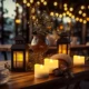 Velas LED sin llama parpadeantes con pilas para bodas - imagen 5