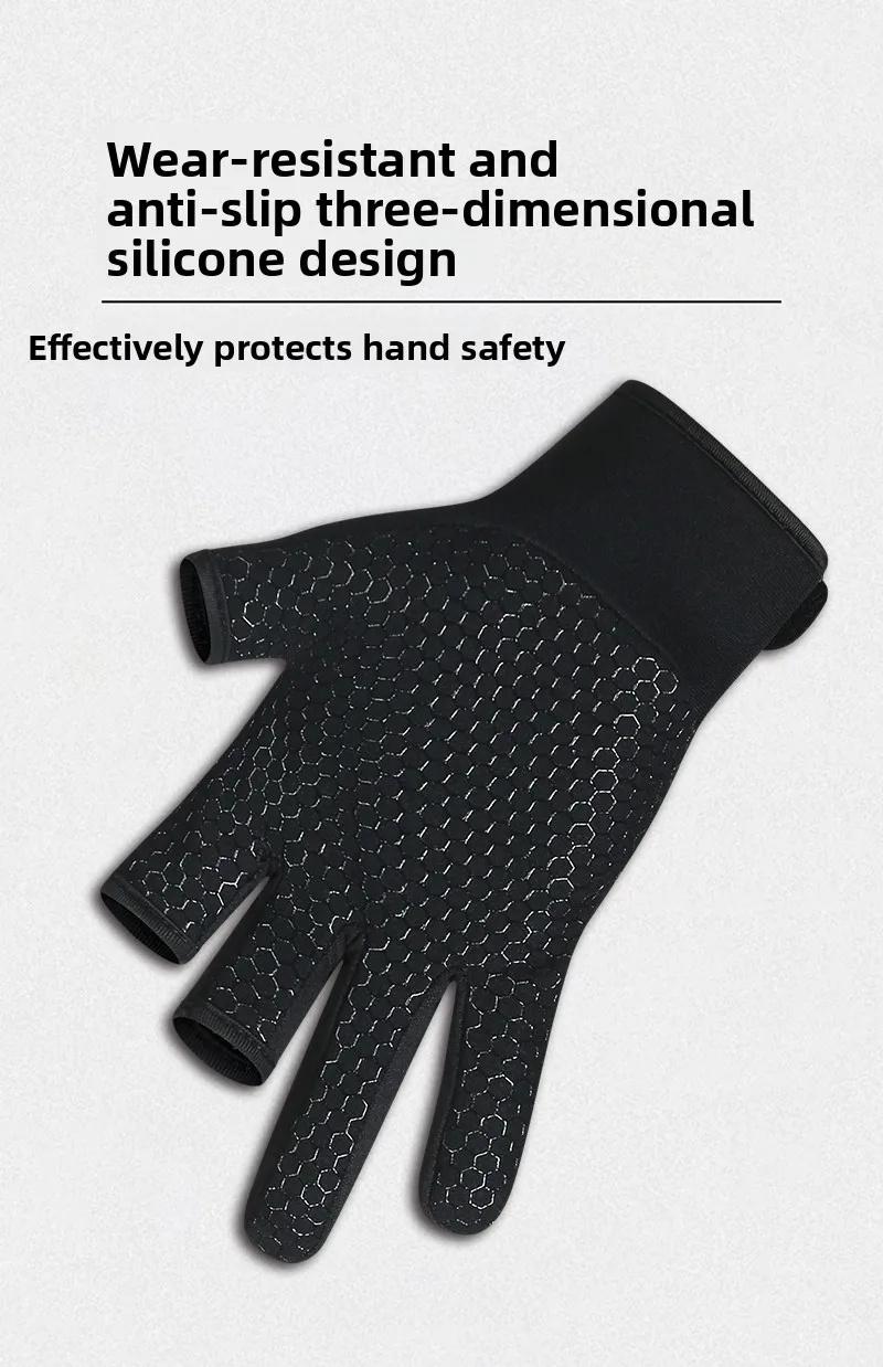 Refuerzos y costuras de los guantes