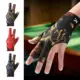 Guantes de billar antideslizantes mano izquierda de medio dedo - imagen 4