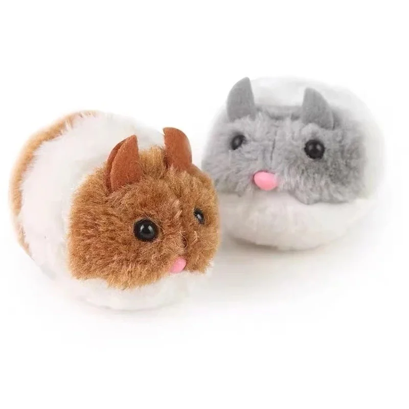 Juguete para Hámster – Ratón Mecánico Interactivo con Peluche Seguro - imagen 5