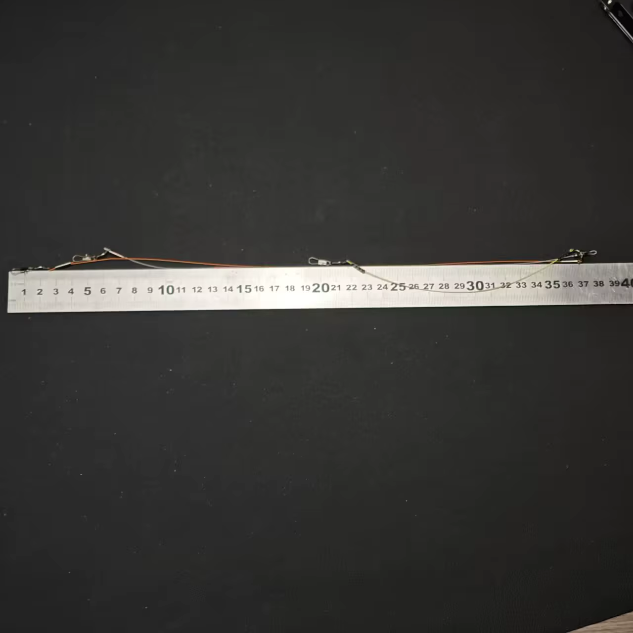 Ackibbik Anzuelos Marinos con Alambre Luminoso y Conector Giratorio