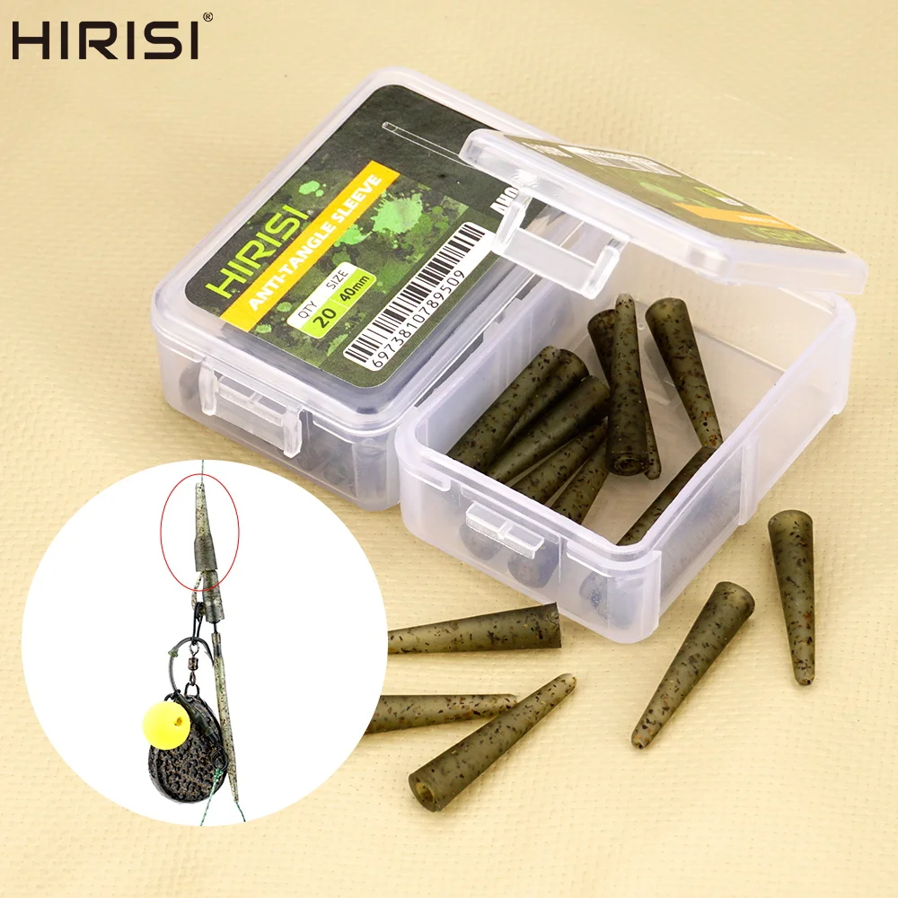 Clips de plomo antienredos Hirisi – Cono quick change para carpa - imagen 2