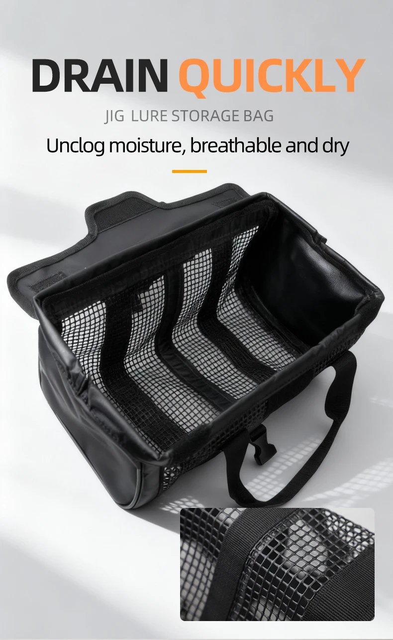 Bolsa de Pesca Grande impermeable para señuelos