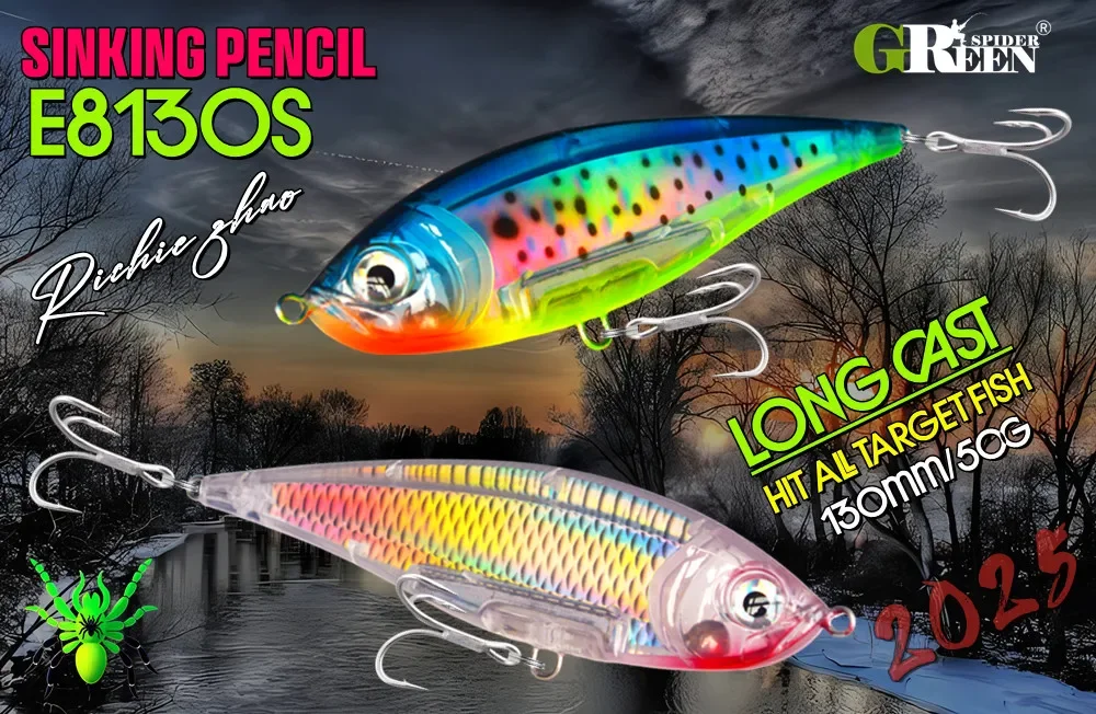 Señuelo Minnow 3D en vista lateral