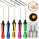 Kit de atado de anzuelos JSFUN de acero inoxidable, mango ergonómico