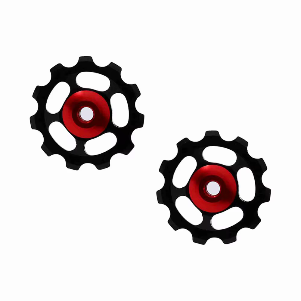 Guías Polea Desviador Trasero Bicicleta 11T CNC Aluminio - imagen 5