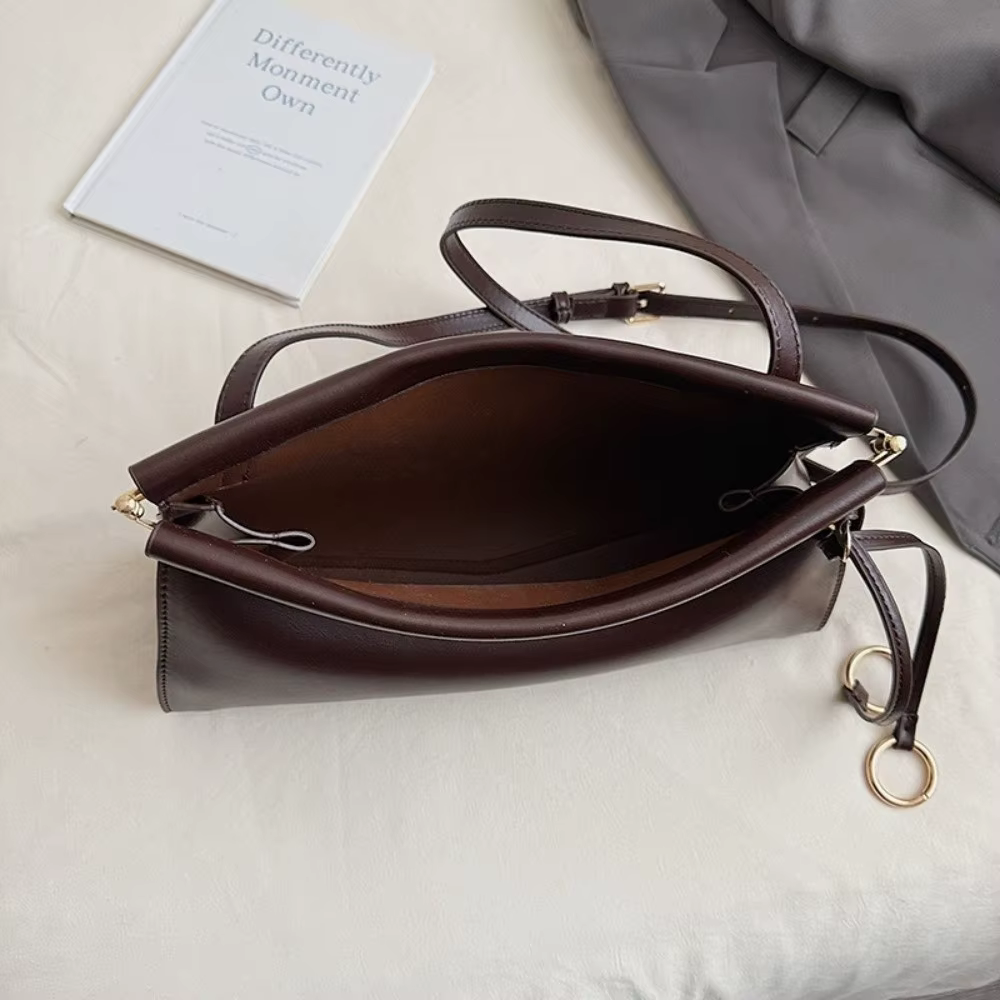Bolso de Hombro Retro para Mujer – Cuero PU Estilo Francés - imagen 3