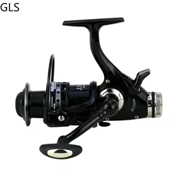 Carrete de pesca giratorio GLS 5,2:1 - cuerpo de metal para carpa