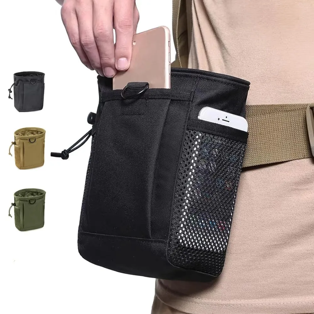 Bolsa de almacenamiento para accesorios de pesca exterior con cordón - imagen 2