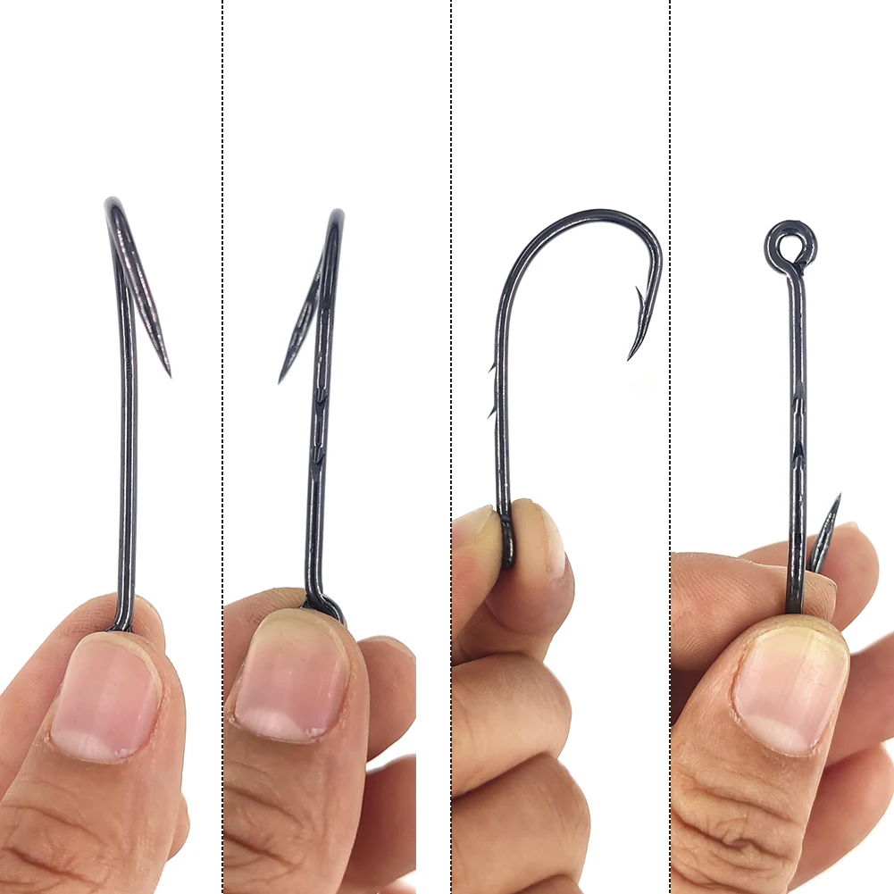 Anzuelo compensado de carbono para lubina y trucha - imagen 2
