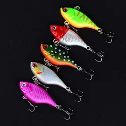 Señuelos VIB vibratorios de plástico tipo crankbait duro