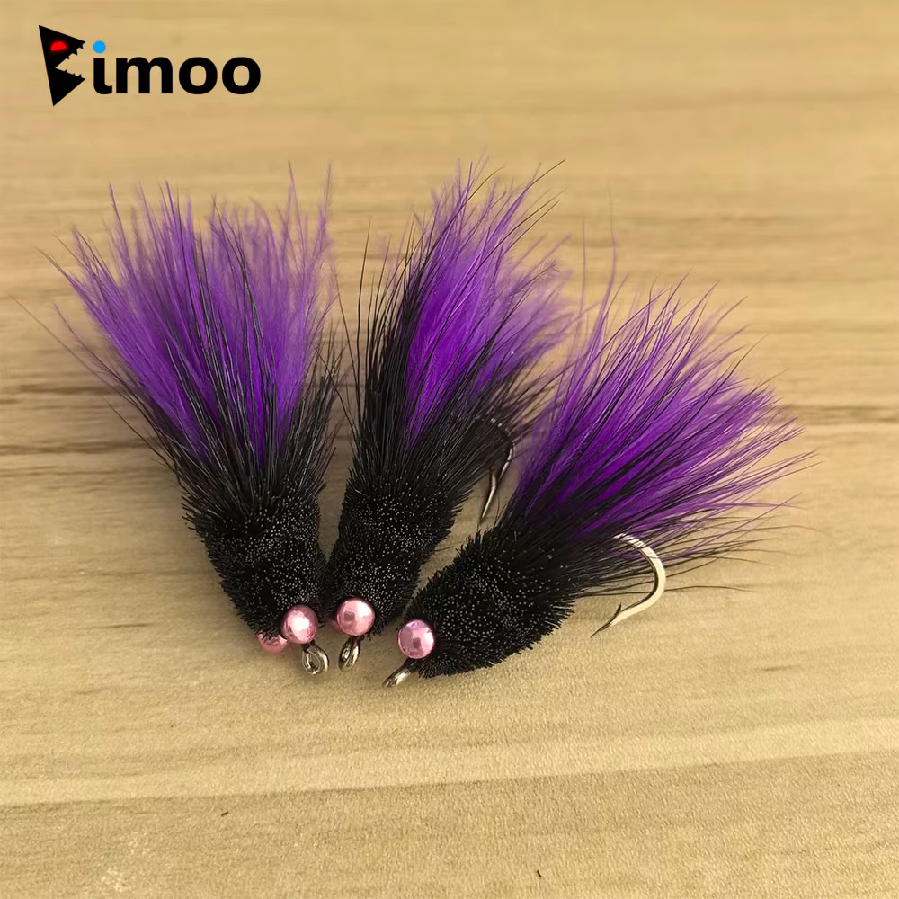 Bimoo Streamer Marabú 1/0 – Señuelo mosca para depredadores