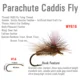 Vtwins Quintessential Caddis mosca seca para trucha arcoíris - imagen 3