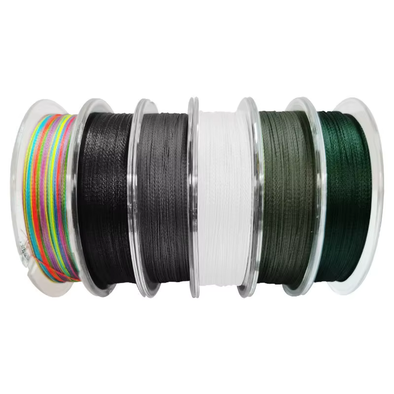 Línea de pesca trenzada PE suave resistente al desgaste multicolor - imagen 4