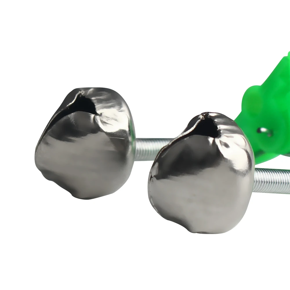 Alarma de Mordida Pesca con Abrazadera – Campana Verde ABS - imagen 3