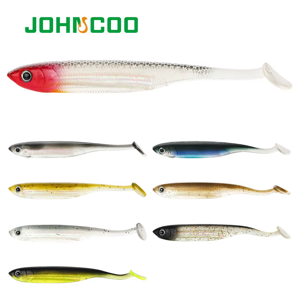 Spinnerbait arcoíris cola de pez para invierno