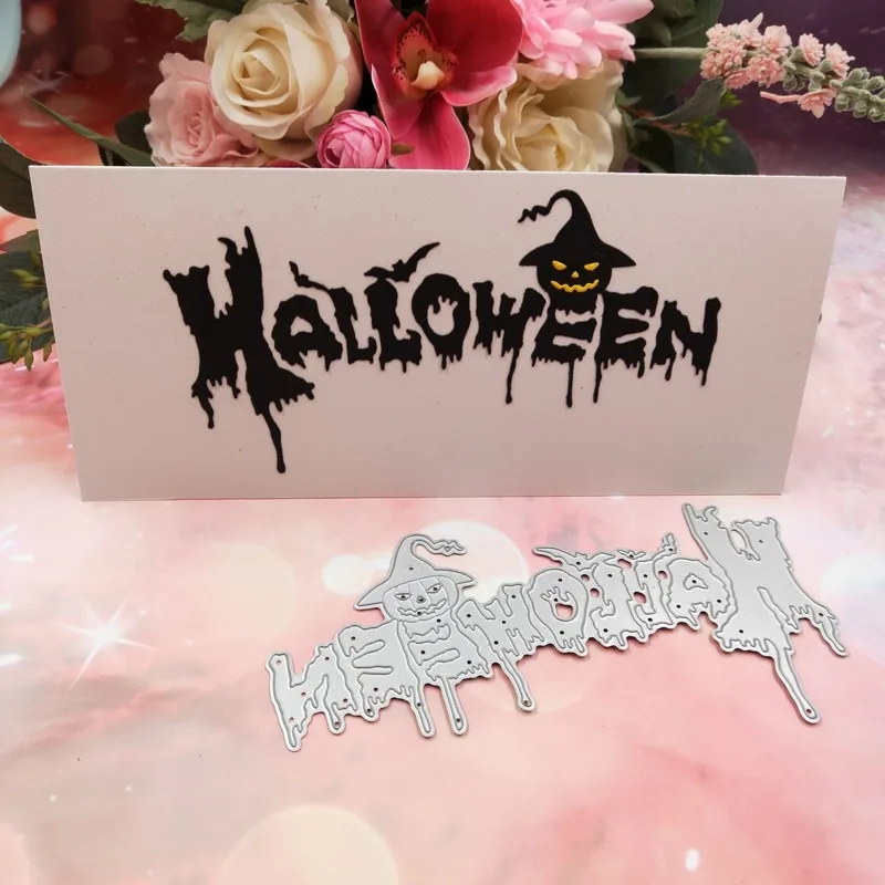 Troqueles de corte de acero al carbono Halloween – plantilla DIY - imagen 3