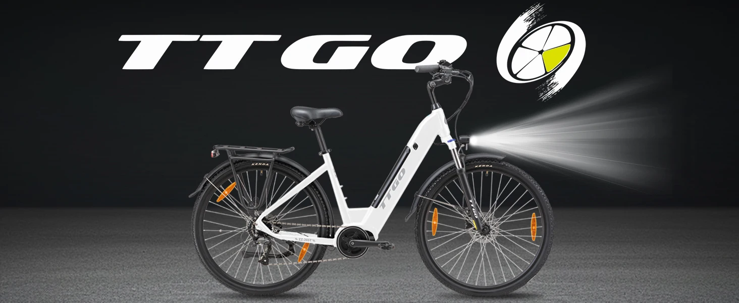 Bicicleta eléctrica con cuadro de aluminio 28 pulgadas