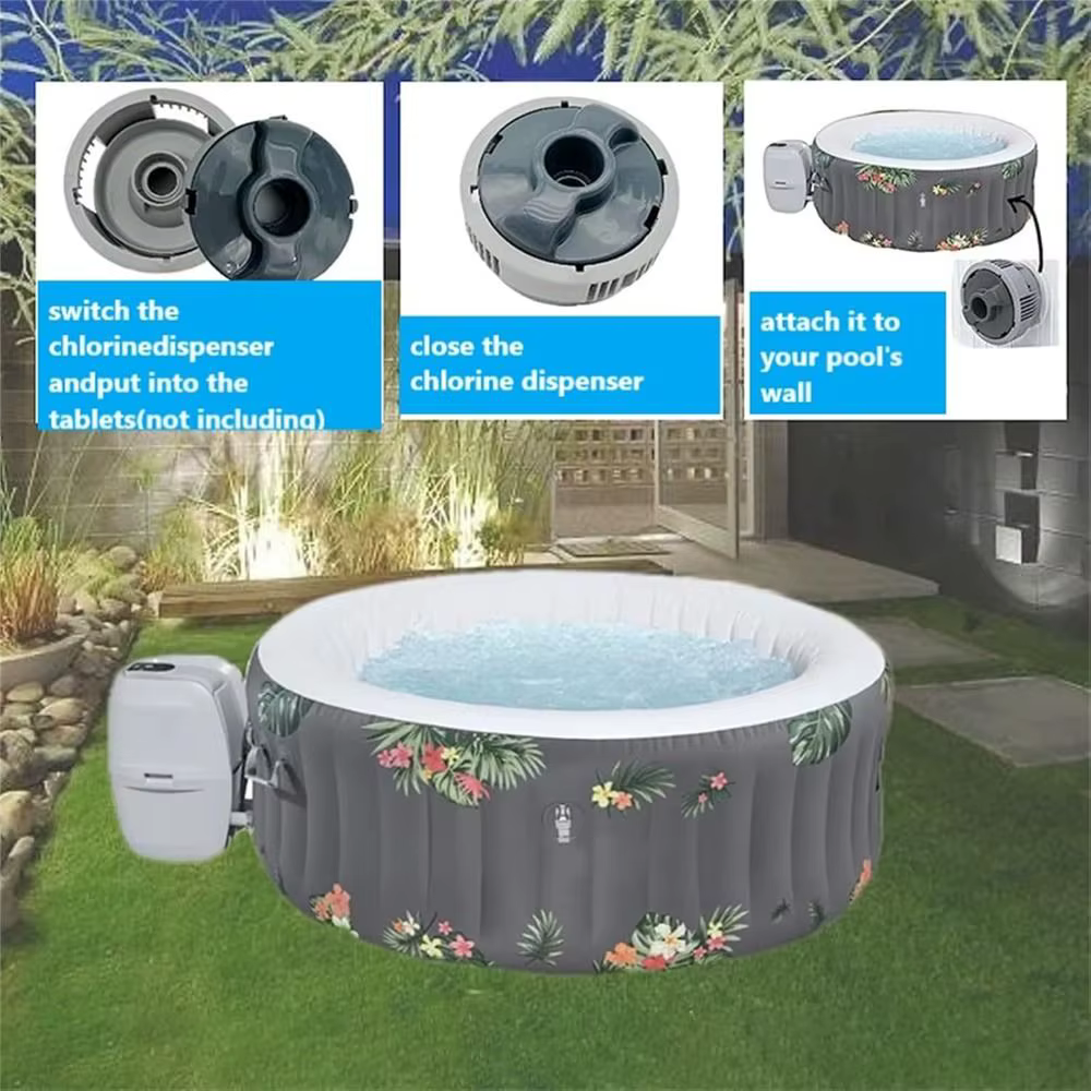 Dispensador de Cloro para Jacuzzi y Spa – Sistema dosificador ABS