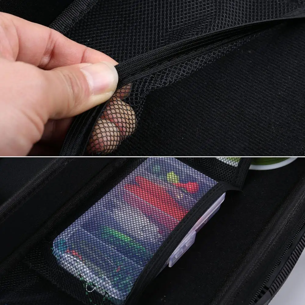 Sougayilang estuche rígido para cañas de pesca – bolsa transporte - imagen 5