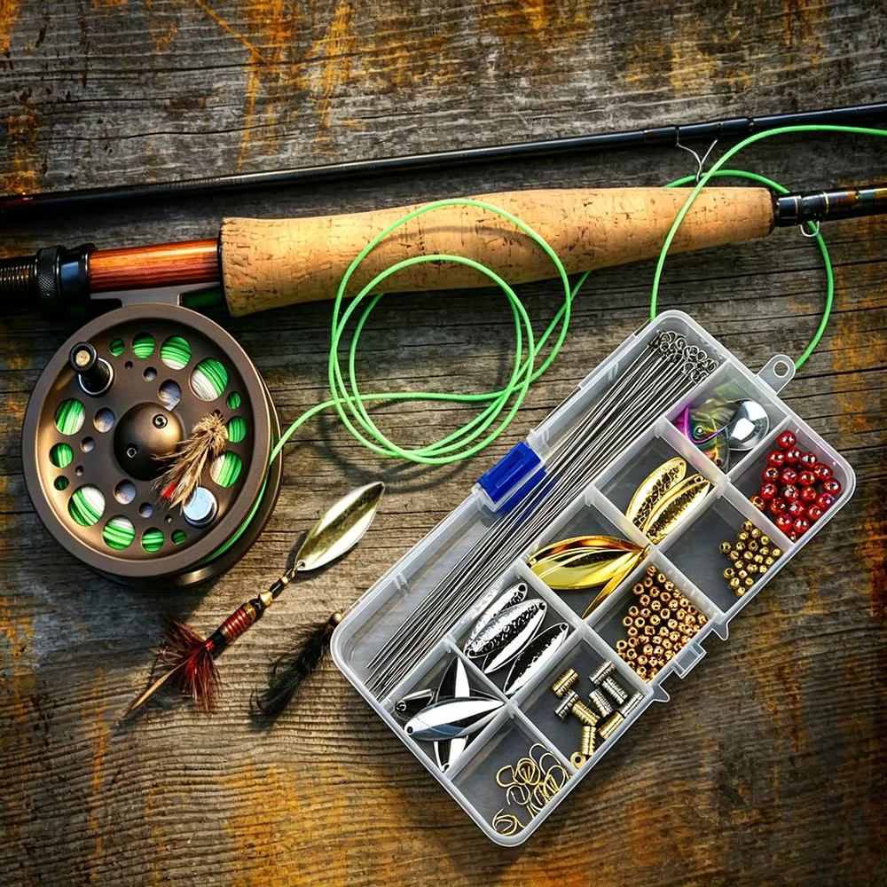 Kit artesanía cebos pesca – Juego de accesorios - imagen 2