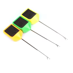 Agujas para boilies pop-up de carpa: herramienta de empalme