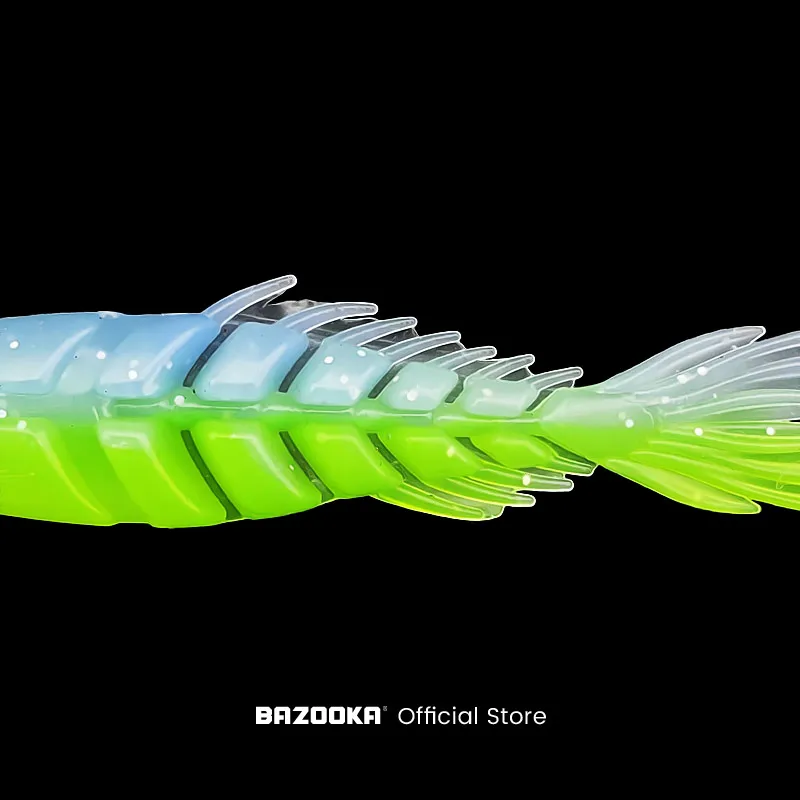 Señuelo Bazooka en entorno de pesca invernal