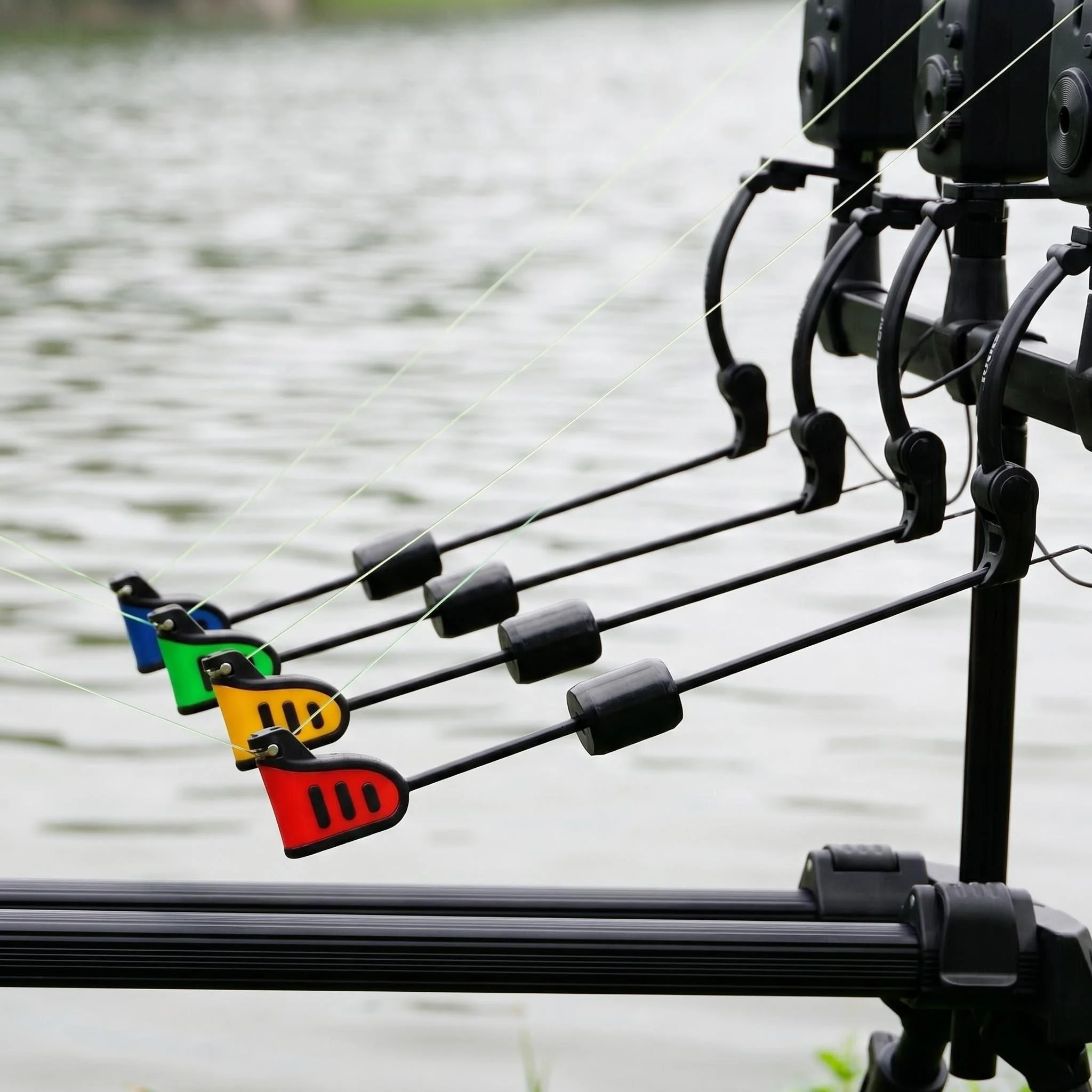 HIRISI Indicadores de picada para pesca de carpa – Colgadores