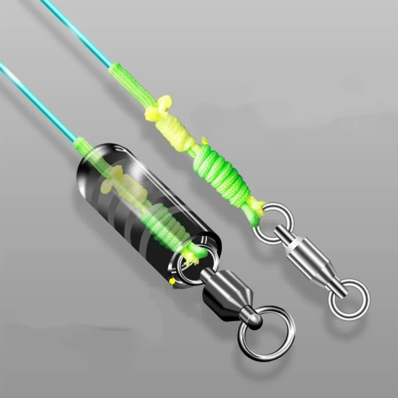 Líneas de pesca pre-atadas sin plomo para carpa con flotador - imagen 2