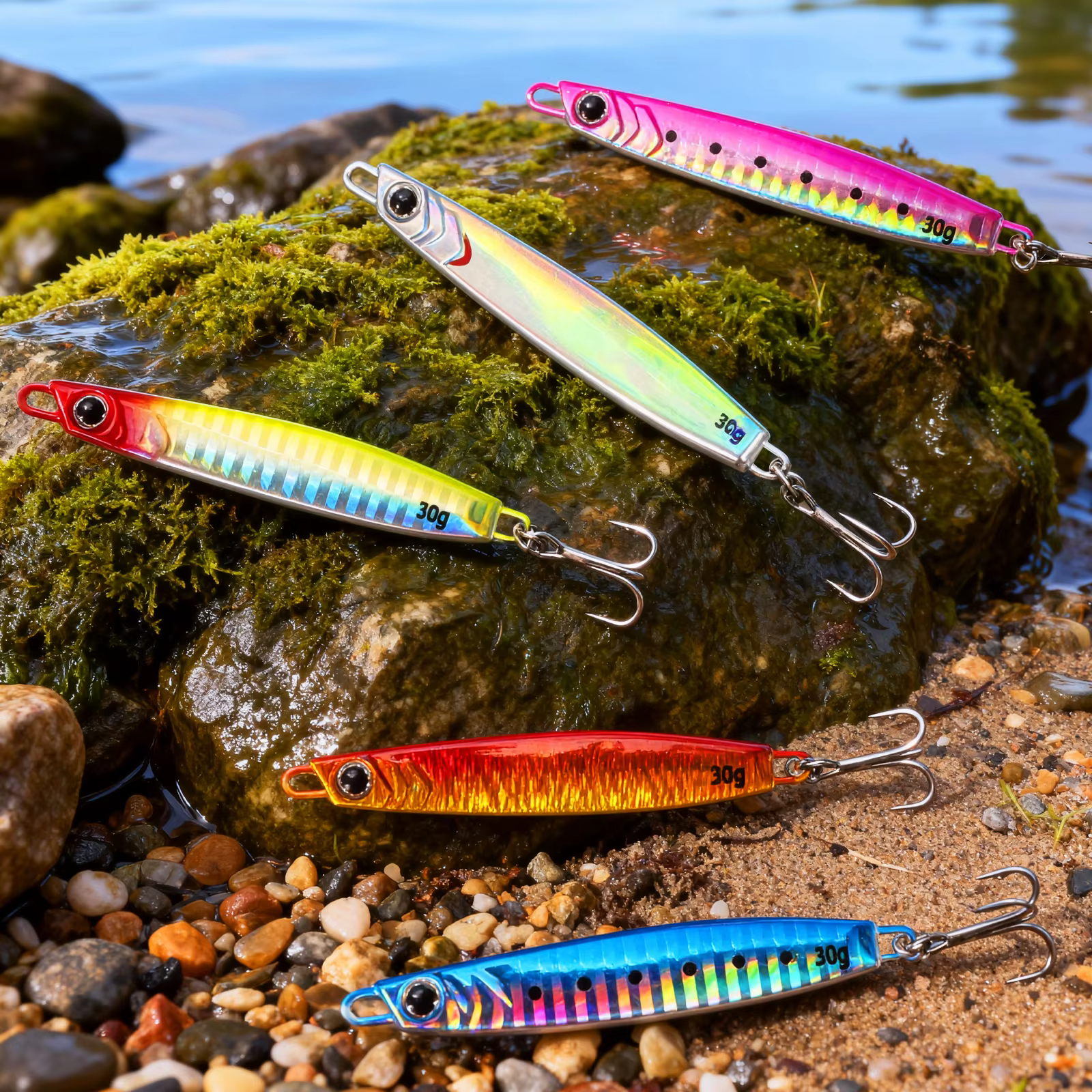 Cuchara Jigging de Metal para Caballa y Lubina en Agua Salada - imagen 5