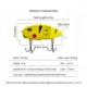 Señuelo Swimbait VIB de hundimiento lento ABS, para lubina
