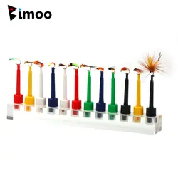 Porta Moscas Acrílico Bimoo – Estante Exhibición Almacenamiento Fly Fishing