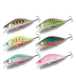 LETOYO Minnow wobbler jerkbait para trucha, lubina y carpa